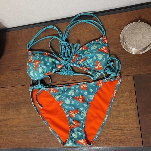 Hot Topic x Disney Little Mermaid Bikini Swimsuit